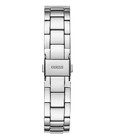 Guess Women's Date Silver Steel Watch 34mm