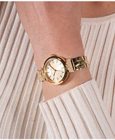 Guess Women's Analog Gold Steel Watch 28mm
