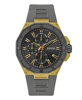 Guess Men's Multi-Function Silicone Watch 46mm