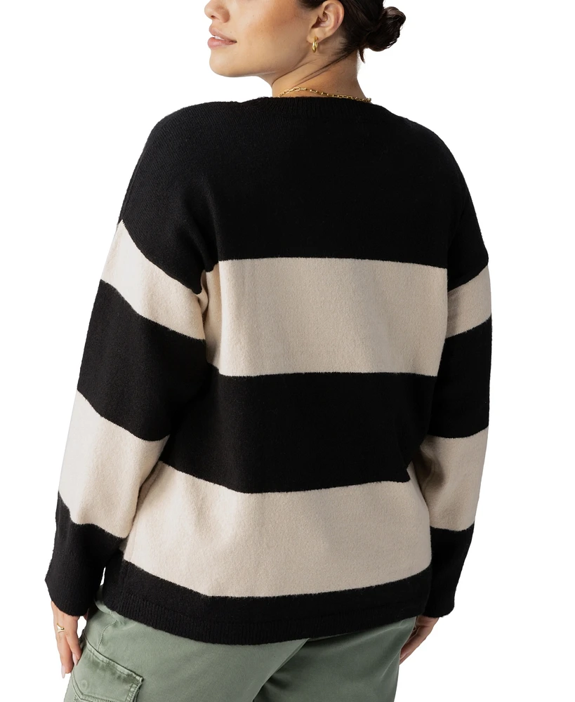 Sanctuary Women's Cuddle Up Crewneck Sweater