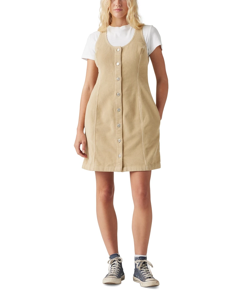 Levi's Women's Tuli Corduroy Mini Dress