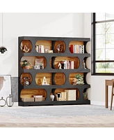 Tribesigns 71" Tall Bookcase, 4-Tier S