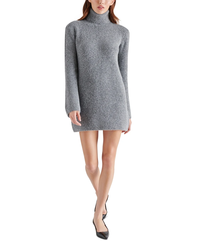 Steve Madden Women's Abbie Turtleneck Sweater Dress