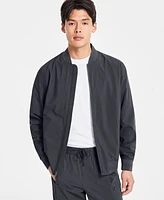 Alfani Men's Regular-Fit Water-Resistant Full-Zip Bomber Jacket, Created for Macy's