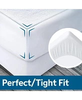 Guardmax Waterproof Fitted Cotton White Terry Mattress Protector - Daybed (33 x 75 x 12")