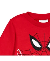 Marvel Big Boys Spider-Man Miles Morales Sweatshirt to