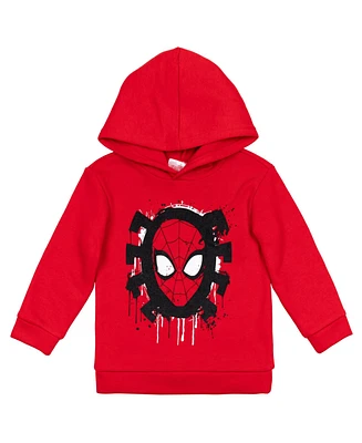 Marvel Toddler Boys Avengers Hulk Thor Spider-Man plain basics Pullover Hoodie to