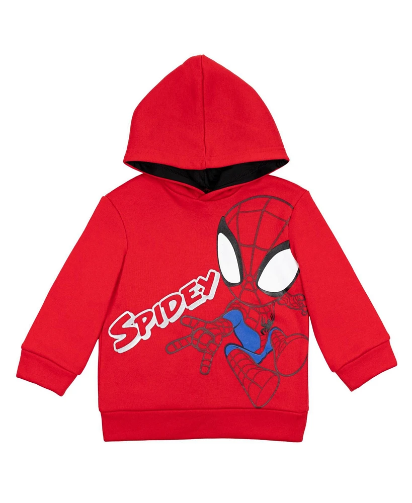 Marvel Boys Spidey and His Amazing Friends Miles Morales Pullover Hoodie to