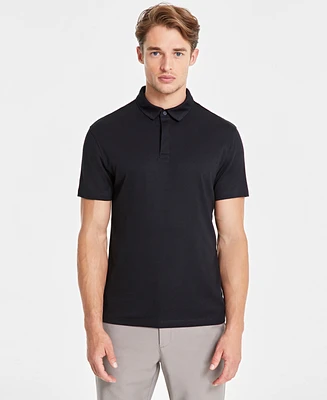 Alfani Men's AlfaTech Stretch Solid Polo Shirt, Created for Macy's