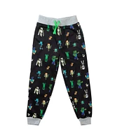 Minecraft Boys Fleece 2 Pack Jogger Pants to
