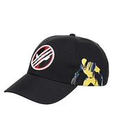 Lids Men's Black Deadpool Wolverine Mvp Adjustable Hat