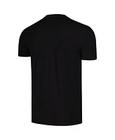 Global Merch Men's Black Ghost Heart Hypnosis T-Shirt