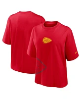 Nike Women's Red Kansas City Chiefs Boxy T-Shirt