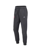 Jordan Men's Anthracite Oklahoma Sooners Sideline Club Fleece Joggers