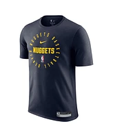 Nike Men's Navy Denver Nuggets 2024/25 Legend On-Court Practice Performance T-Shirt