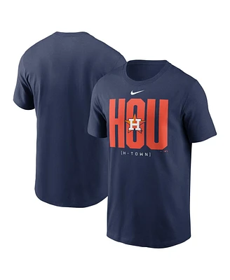 Nike Men's Navy Houston Astros Scoreboard T-Shirt