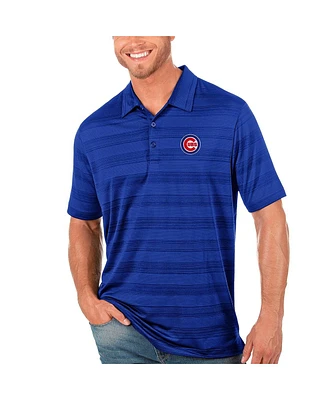 Antigua Men's Royal Chicago Cubs Compass Polo