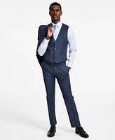 Calvin Klein Men's Slim-Fit Wool Blend Suit Vest