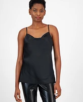 Tahari Asl Women's Satin Cowlneck Camisole