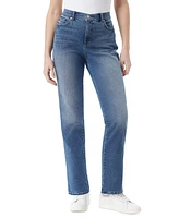 Gloria Vanderbilt Women's Amanda Classic Straight Jeans, Regular, Short & Long