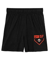 Nike Toddler San Francisco Giants Authentic Collection T-Shirt Shorts Set