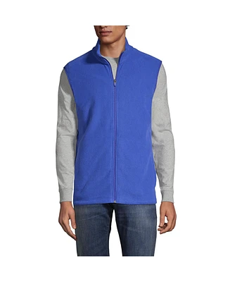 Lands' End School Uniform Men's Thermacheck 100 Fleece Vest