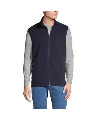 Lands' End Men's Thermacheck 100 Fleece Vest