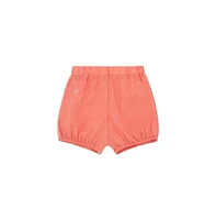 Vild House of Little Baby Organic Cotton Woven Bloomer Shorts - Coral