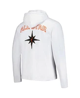 Fisll Men's and Women's White 2023 Wnba All-Star Game Applique Long Sleeve Hoodie T-Shirt