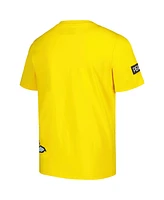 Freeze Max Big Boys and Girls Yellow Peanuts Snoopy Sleep T-Shirt