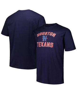 Fanatics Men's Navy Houston Texans Big Tall Victory Arch T-Shirt