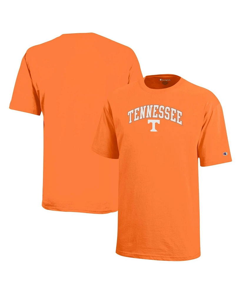 Champion Big Boys and Girls Tennessee Orange Tennessee Volunteers Arch Over Logo T-Shirt