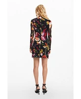 Desigual Women's Short floral dress