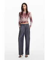 Desigual Women's Straight long pants