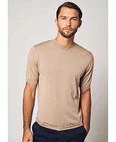 Bellemere New York Men's Bellemere Essential Cashmere-Silk Slim T-shirt