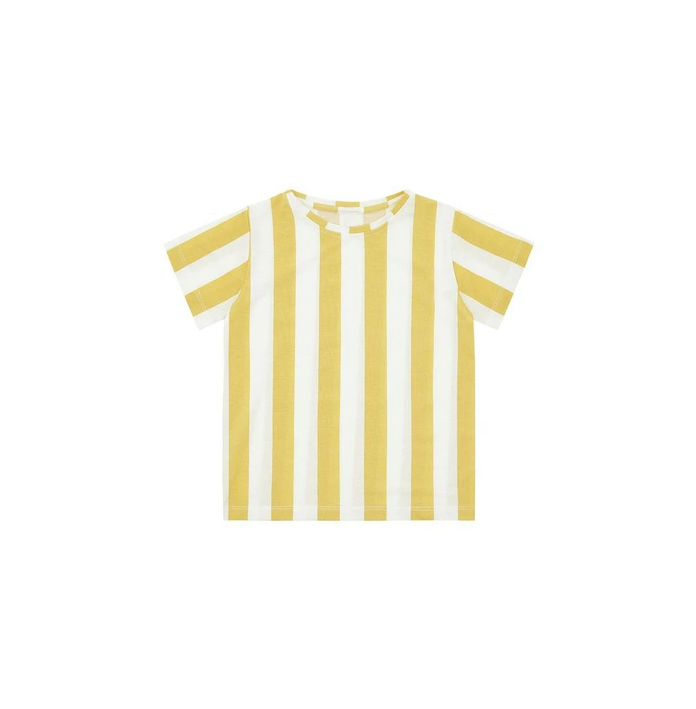 Vild House of Little Baby Yellow Striped, Tencel Shirt