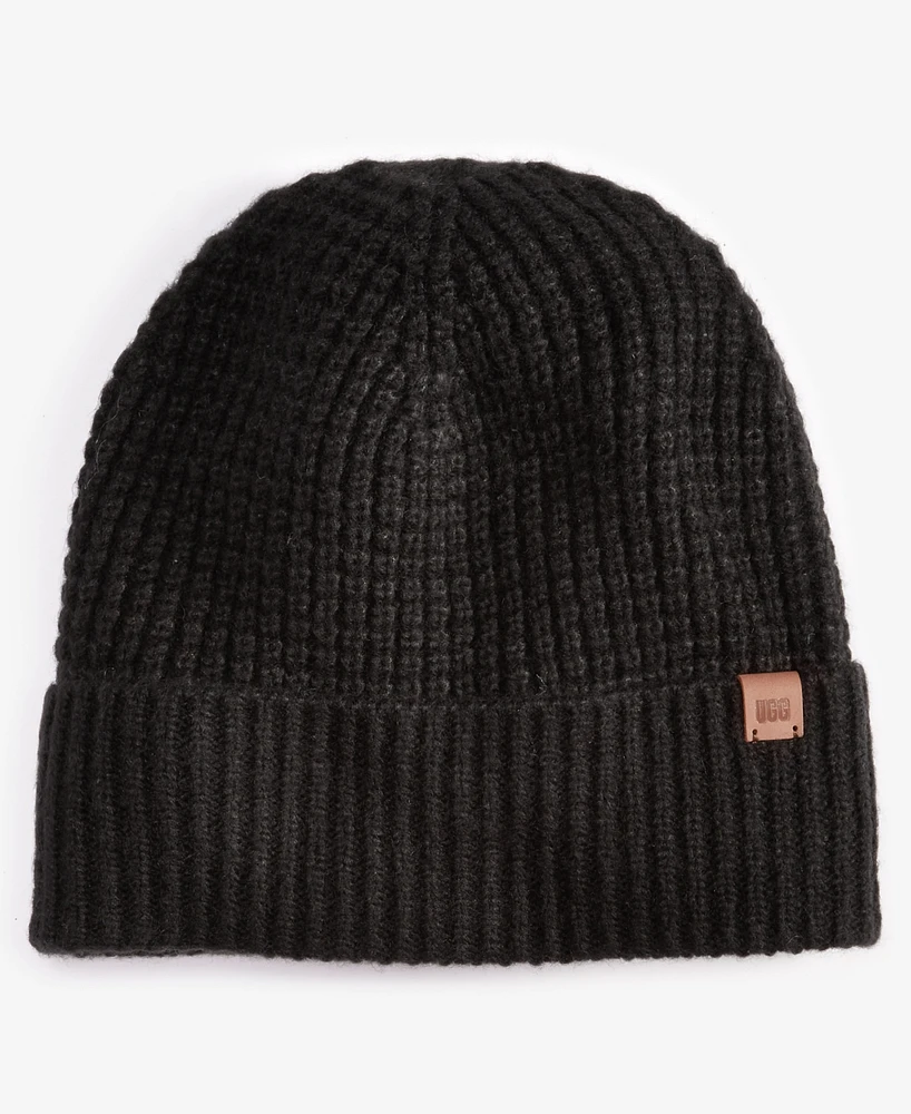 Ugg Men's Cuffed Waffle-Knit Beanie