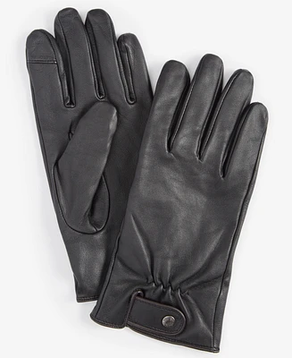 Cole Haan Men's Leather Belted Gloves