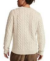 Lucky Brand Men's Cable Crew Neck Sweater