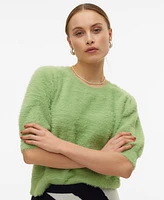 Vero Moda Women's Alina Fuzzy Sweater