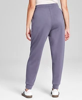 And Now This Women's Scuba Drawstring Joggers, Created for Macy's