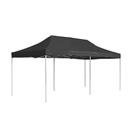 vidaXL Professional Folding Party Tent Aluminum 19.7'x9.8' Anthracite