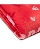 Chanasya Premium Love You Gift Throw Blanket
