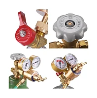 Yescom Dot Gas Tank Brazing Welding Cutting Torch Gauge Kit Oxygen Acetylene