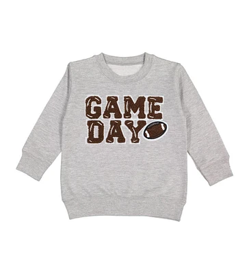 Sweet Wink Toddler Boys Game Day Patch Sweatshirt