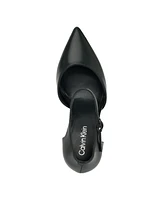Calvin Klein Women's Crimza Pointy Toe Stiletto Heel Dress Pumps