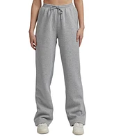 Reebok Women's Fleece Straight-Leg Sweatpants