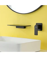 Boyel Living Single Handle Wall Mounted Faucet with Valve