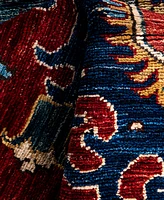 Adorn Hand Woven Rugs Serapi M1993 2'8"x9'9" Runner Area Rug