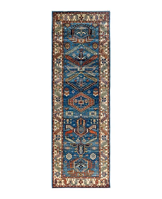 Adorn Hand Woven Rugs Serapi M1993 2'8"x8'2" Runner Area Rug